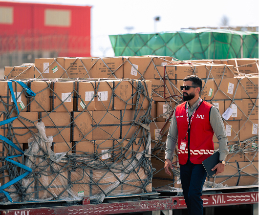 Leverage ground handling scale to feed landside logistics operations and zones.
